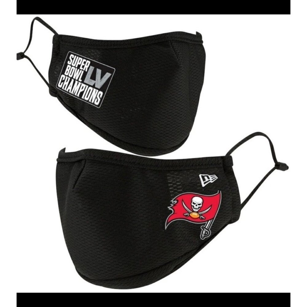 Lot Of 6 New Era Tampa Bay Buccaneers Face Mask Super Bowl New